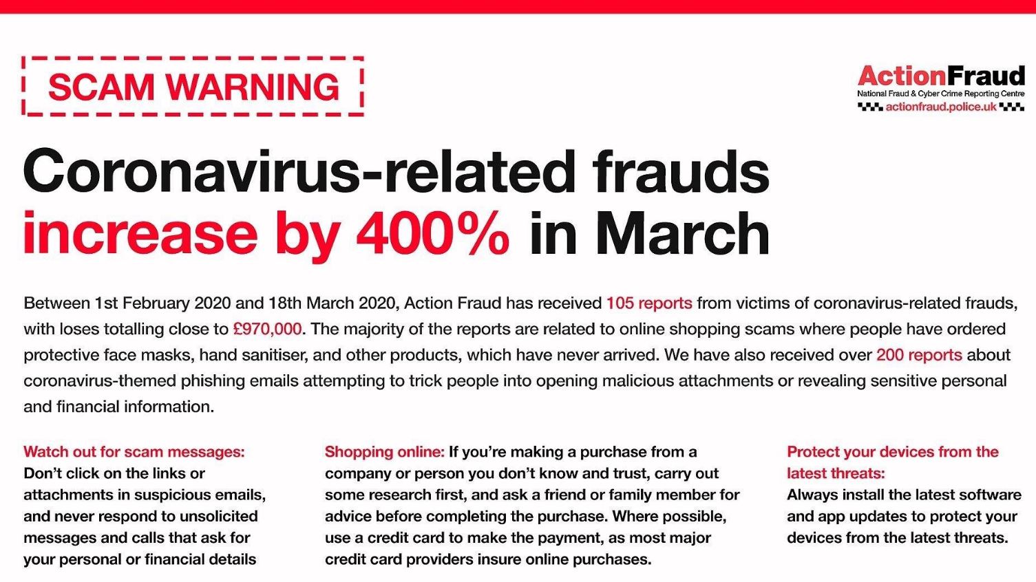 Scam Warning