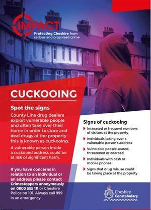 cuckooing message