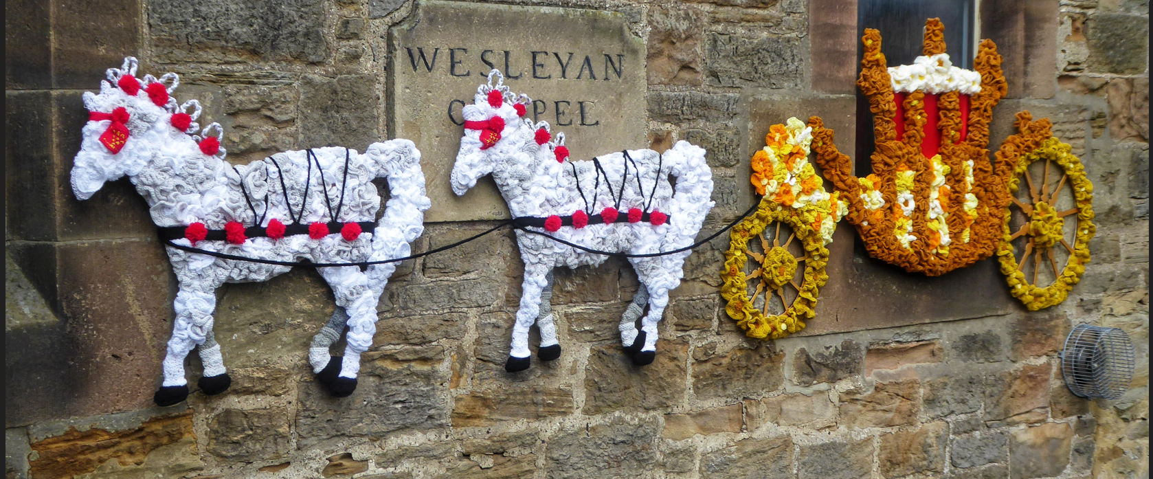 Etherley horses for the Coronation