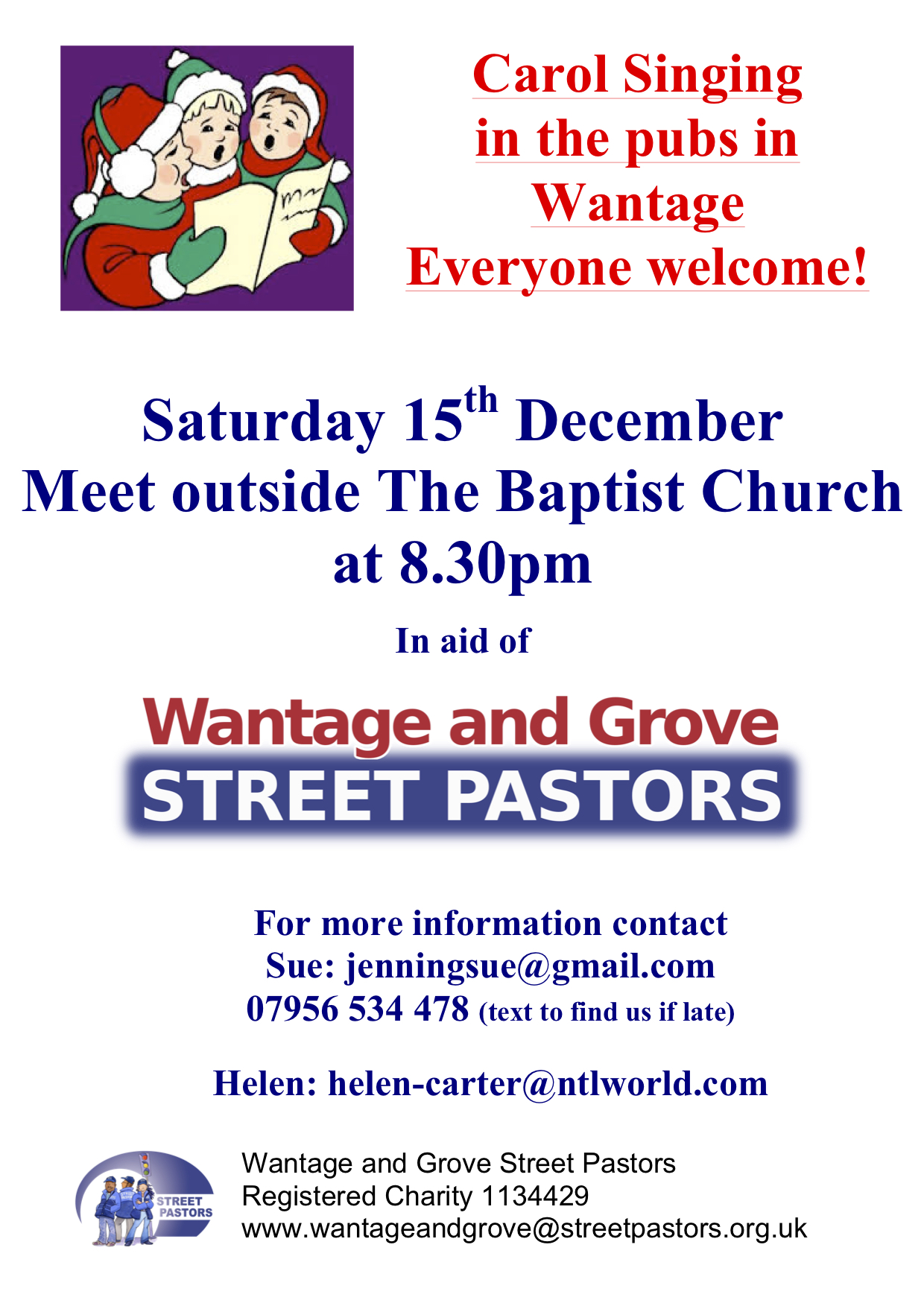 Carol Singing for WGSP v2