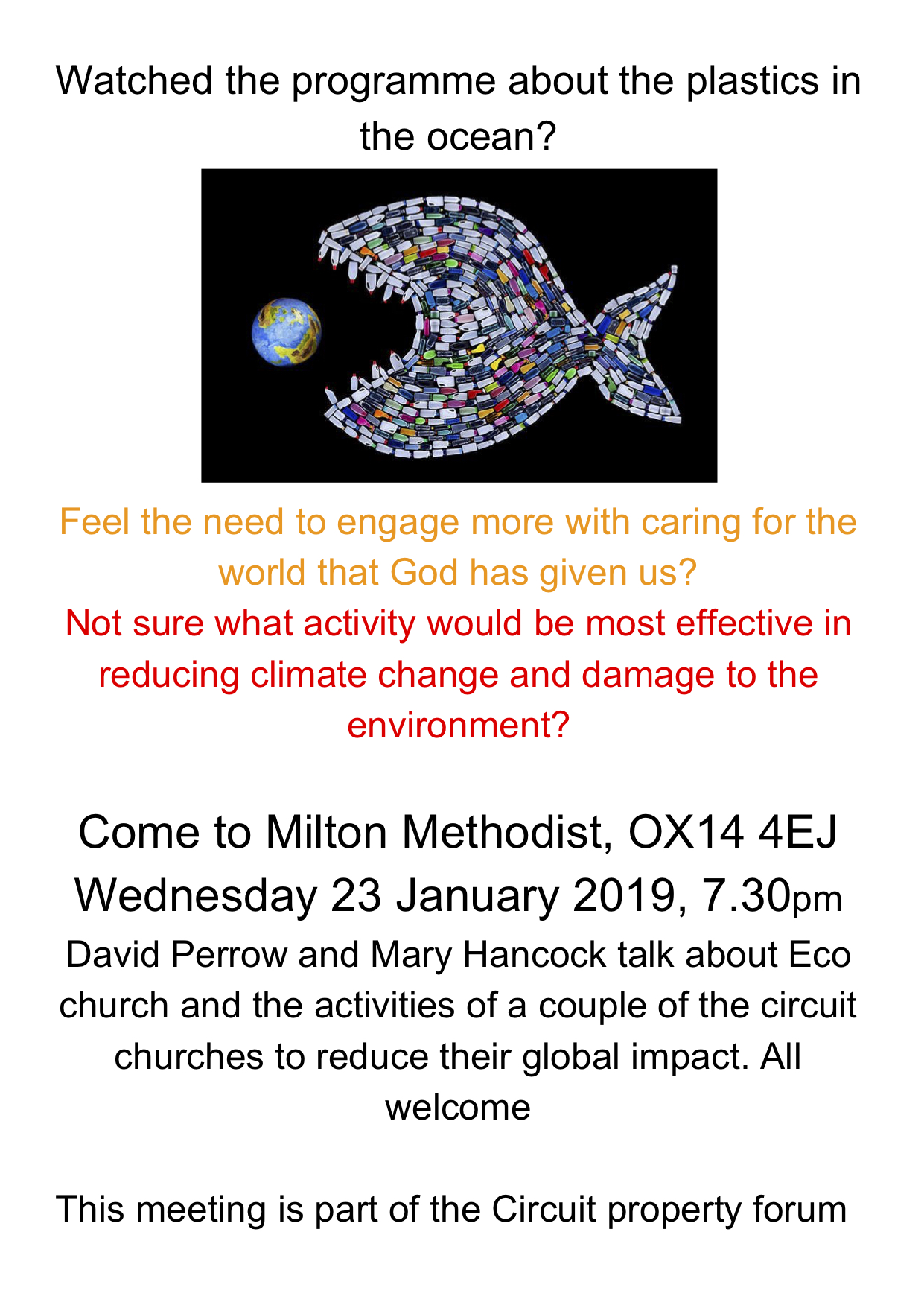 Property forum poster