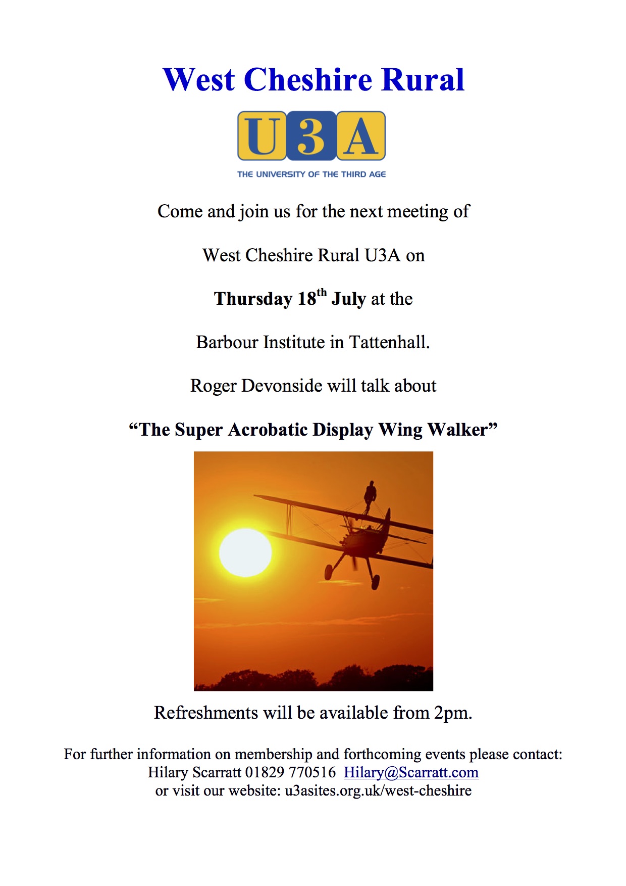 Poster July Speaker 26