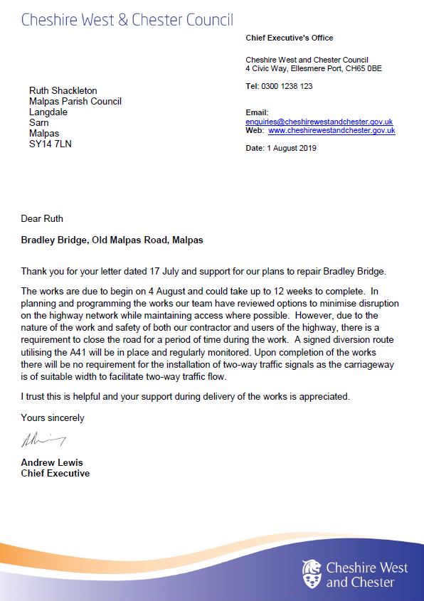 Andrew Lewis – Bradley Bridge