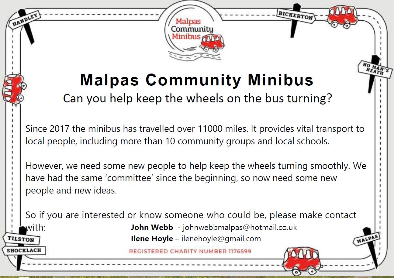 Malpas Community Mini Bus