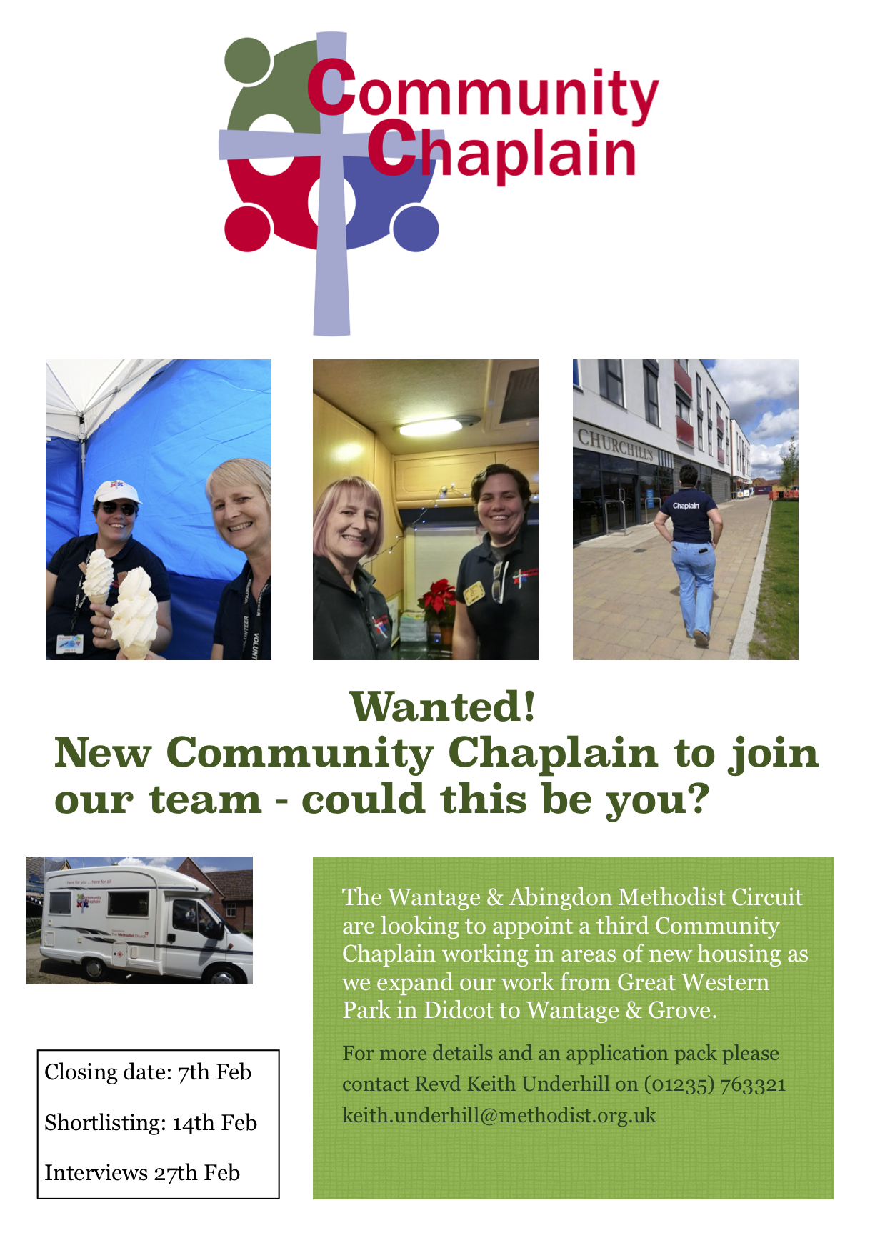 new poster for community chaplains 2