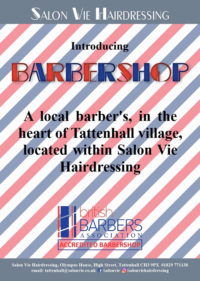 SalonVie Barber Shop Poster 2020