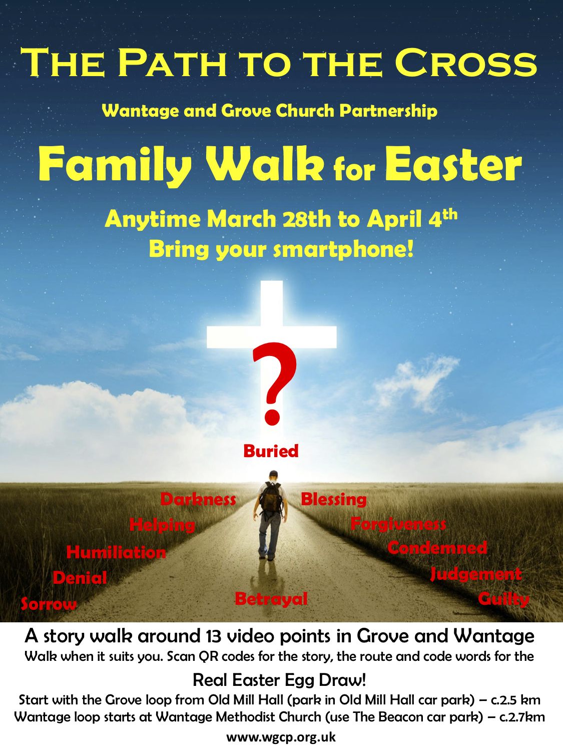 Easter Walk Publicity Poster vs1