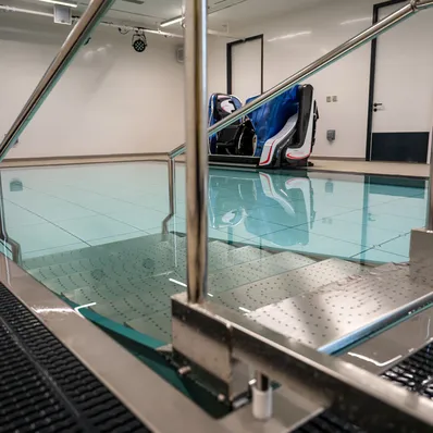 Clear visibility of water depth, controlled entry and exit, and predictable transitions all contribute to a safer environment for everyone involved