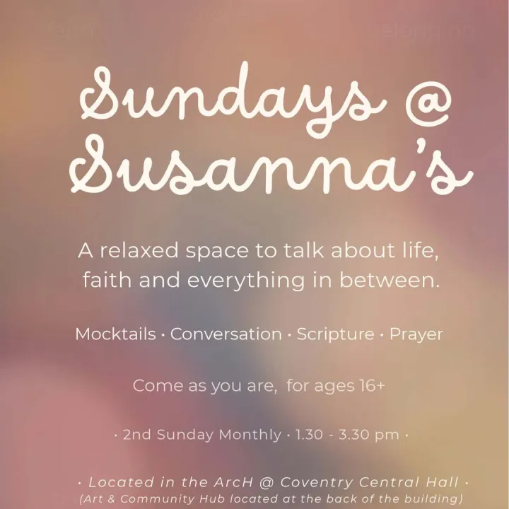 Coventry Central Hall – 2nd Sunday