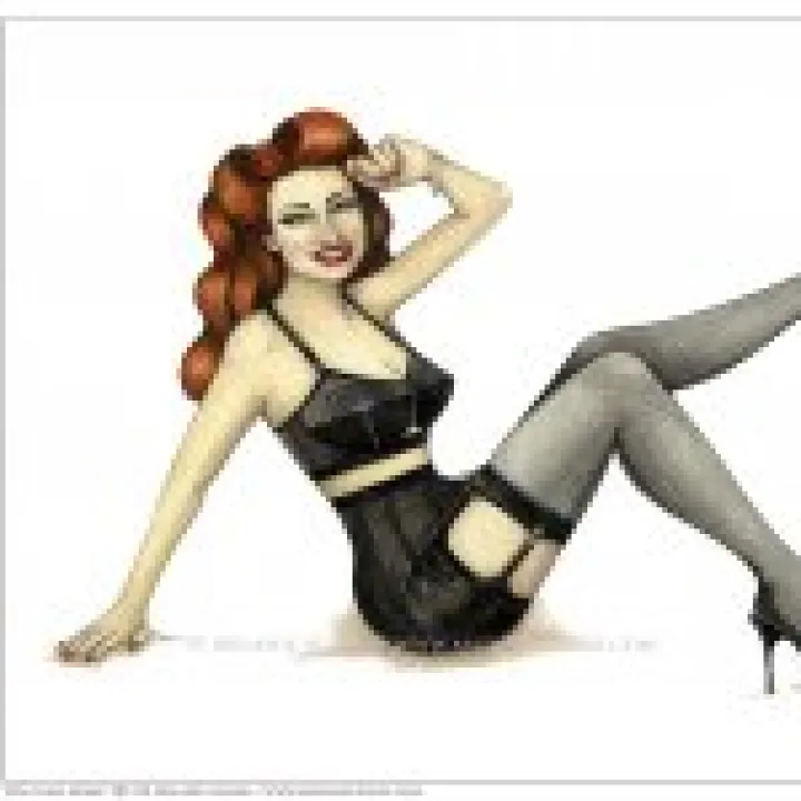 Melanie Adams Madams Pinups