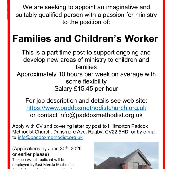 Advert Family Worker  June 202601-01