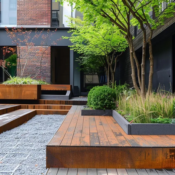 photography of Modern garden