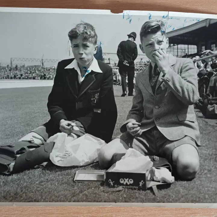Boys at Laker Match