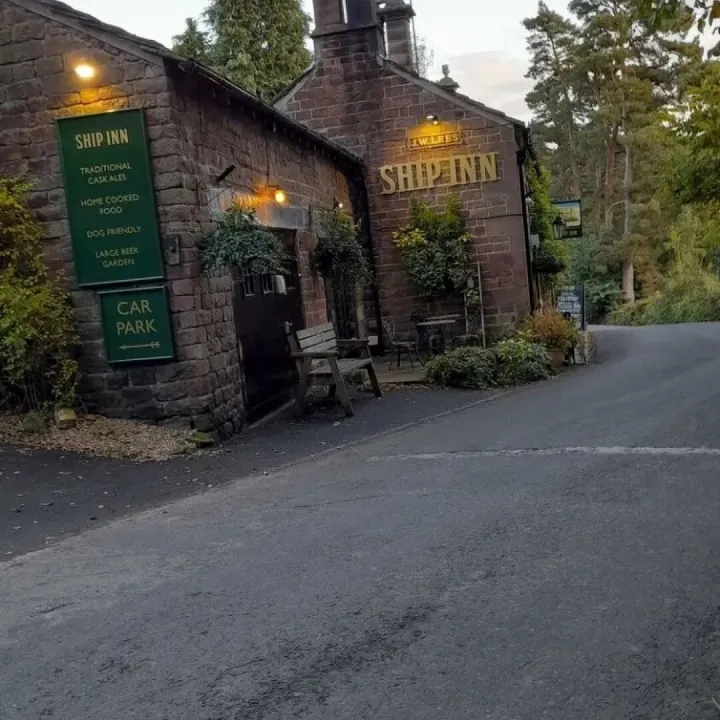 The Ship Inn, the local pub a short walk from the farm