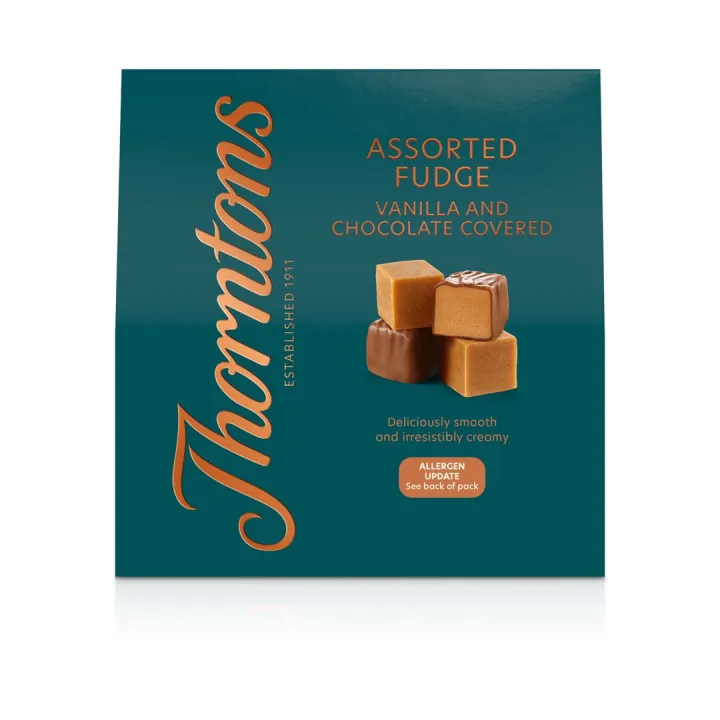 Thorntons assorted fudge cartonette, 300g