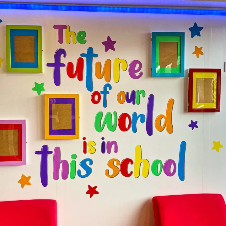 The Future of Our World &ndash; School Wall Mural