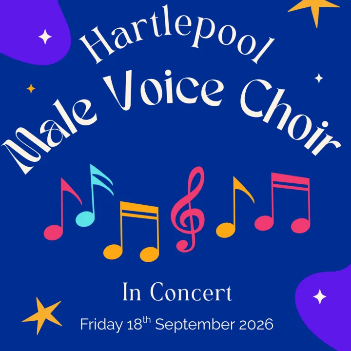 Hartlepool Male Voice Choir Concert 18.09.2026