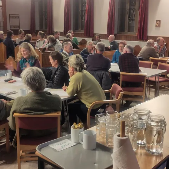Record 337-People's Emergency Briefing film at Hathersage Methodist Church