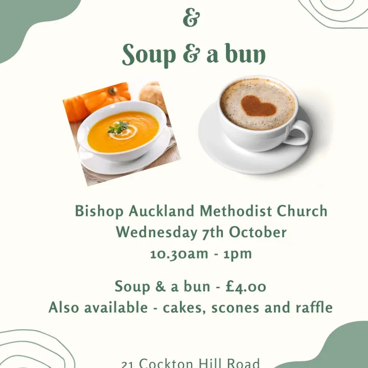 Bamc Coffee Morning and Soup and a Bun 7 Oct 2026