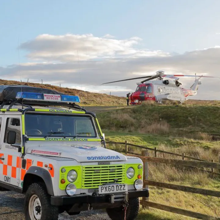 Ambulance and 'Copter