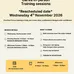 Canva in Person Training Session Flyer