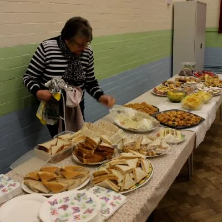 Refreshment table