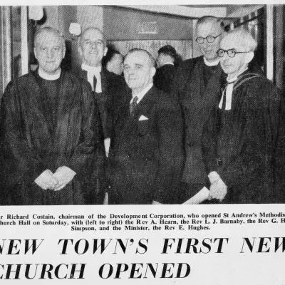 Opening &ndash; 30 Oct 1954 &ndash; Photo &ndash; Web