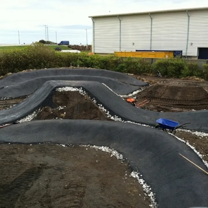 Transition Extreme skatepark groundworks