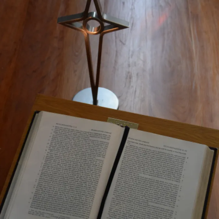 Bible open
