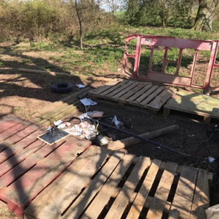 debris