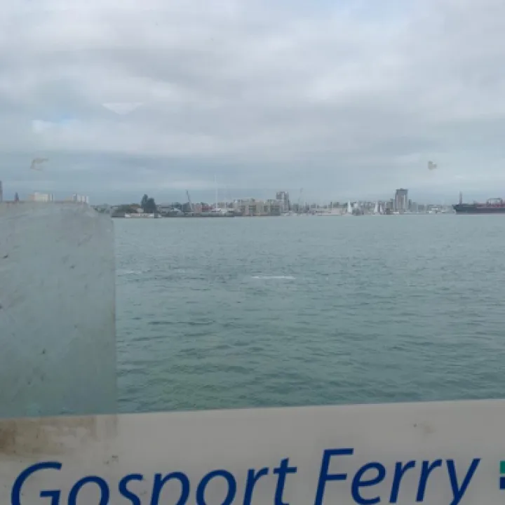 3 June &ndash; on the Gosport Ferry