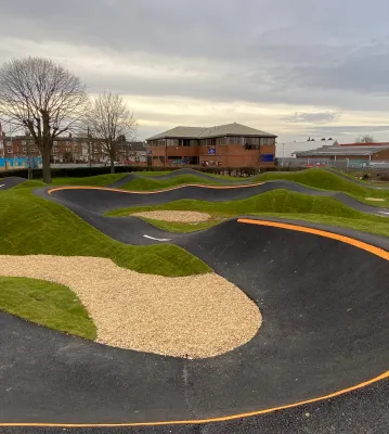 Reading Long Barn Lane  pump track 05