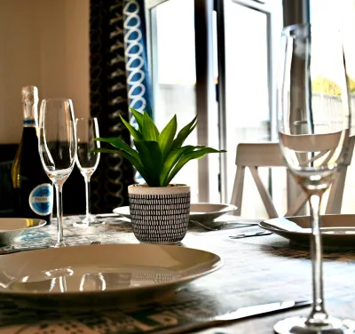 Dining area   open plan lounge area