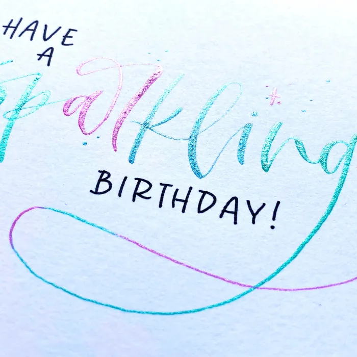 Have a Sparkling Birthday Greeting Card