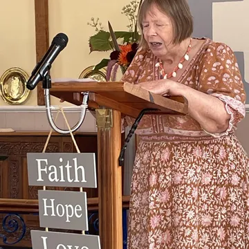 Bible Reading Vivienne Thomas 2