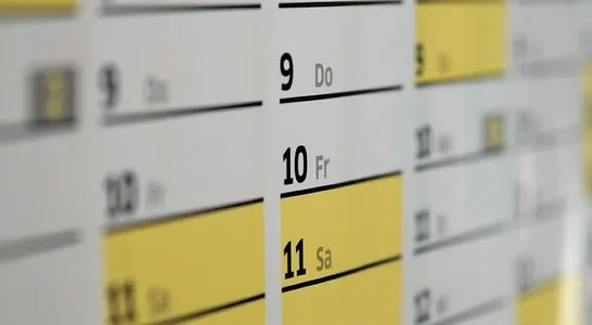 Calendar, dates, schedule