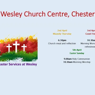 Wesley Easter Services 2026