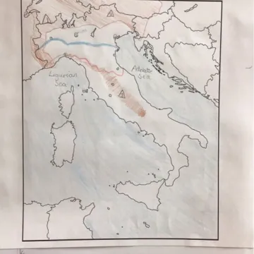 Y6 Geography Map