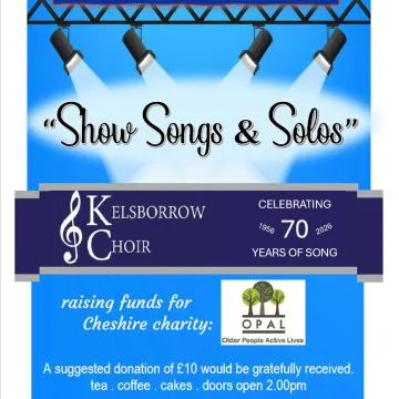 Norley Choir concert Fundraiser 10th May