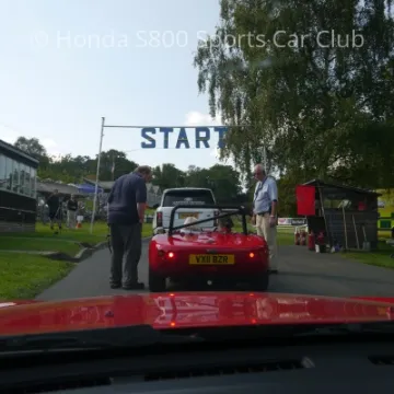 S800 on the start line at Prescott