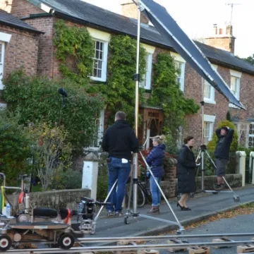 Actress on Set DSC_7298