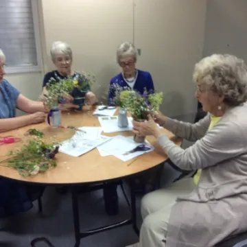 AH & T Flower Club 4 July 2016