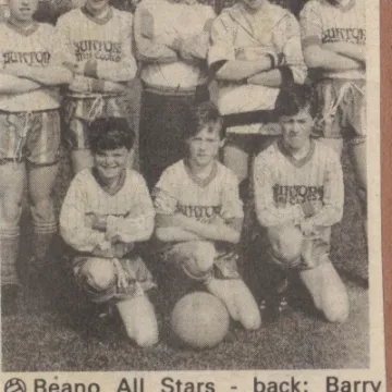 Football Teams 1 Beano Allstars