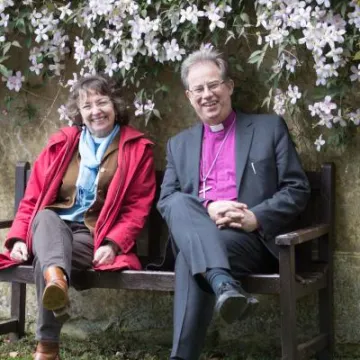 Bishop Steven with Rev Margot Hodson 03