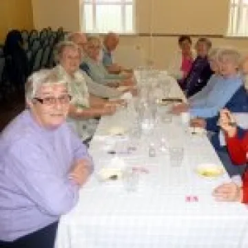Happy Eaters at Monk Bretton Lunch Club