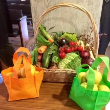 Fruit and Veg on display