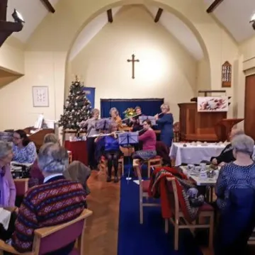 flutes pop up tea party