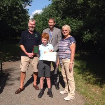 Woodland award winner