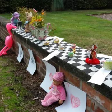 Childs 1st Jessica and Isobel