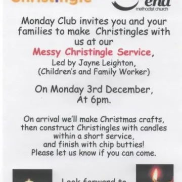 Messy Christingle 18